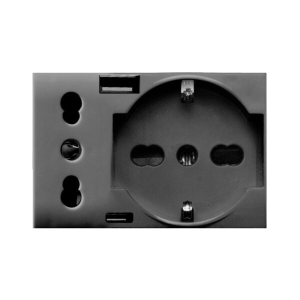 Presa Schuko / UNEL P40 Trivalente - immagine 3