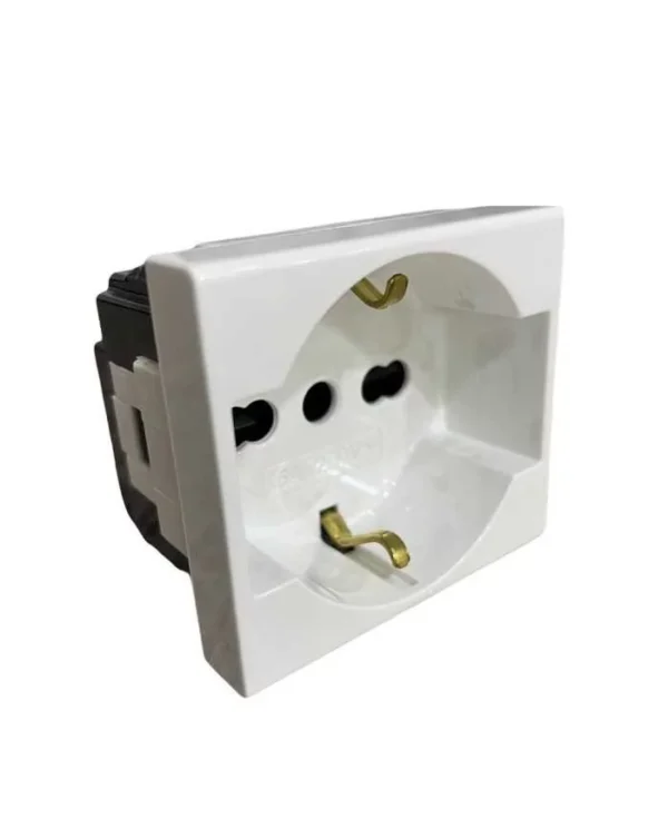 Presa Schuko / UNEL P40 Trivalente - immagine 4