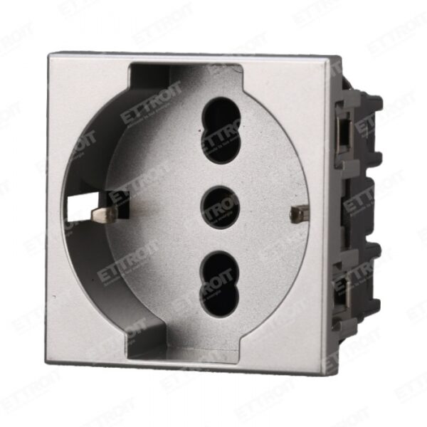 Presa Schuko / UNEL P40 Trivalente - immagine 5