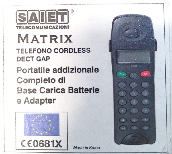 Telefono cordless